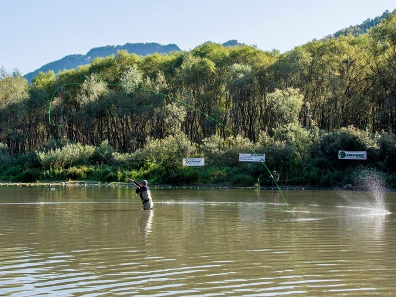 Рамиль Ямалиев, занял второе место в Spey Distance, Алтайский этап